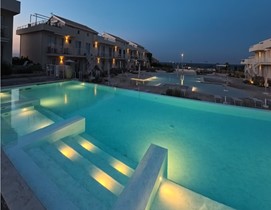 Soggiorno Marzamemi Casa con piscina in residence